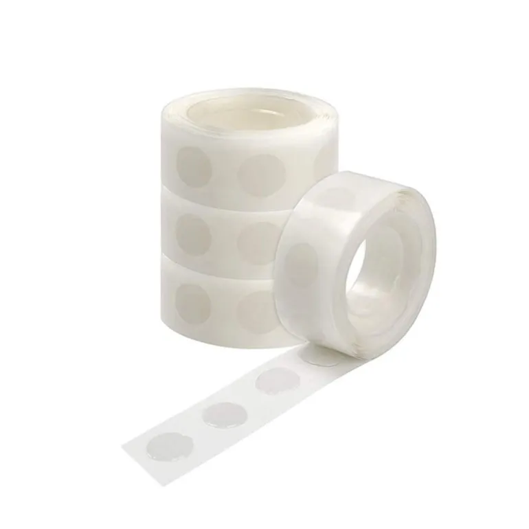 Glue Dots på Rulle til DIY Projekter, 100 stk.