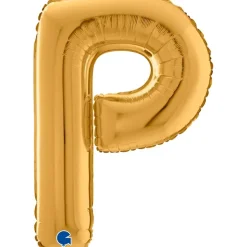 Grabo Guld Bogstav Ballon 66 cm, P