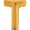Grabo Guld Bogstav Ballon 66 cm, T
