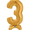 Grabo Guld "3" Standup Tal til Luft, 64 cm