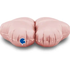 Grabo Hjerte Ballonfod 40 cm, Satin Pastel Pink
