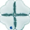 Grabo Hjerte Ballonfod 40 cm, Satin Pastel Blue