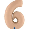 Grabo Jumbo Satin Blush Tal Folieballon, 6