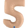Grabo Jumbo Satin Blush Tal Folieballon, 5