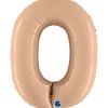 Grabo Jumbo Satin Blush Tal Folieballon, 0
