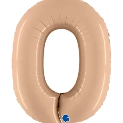 Grabo Jumbo Satin Blush Tal Folieballon, 0