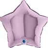 Grabo Metallisk Lavendel Stjerne Folieballon 46 cm