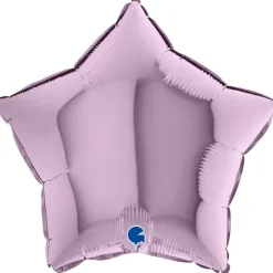 Grabo Metallisk Lavendel Stjerne Folieballon 46 cm