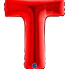 Grabo Mini Rød Bogstav Ballon 35 cm, T