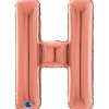 Grabo Rosegold Bogstav Ballon 66 cm, H