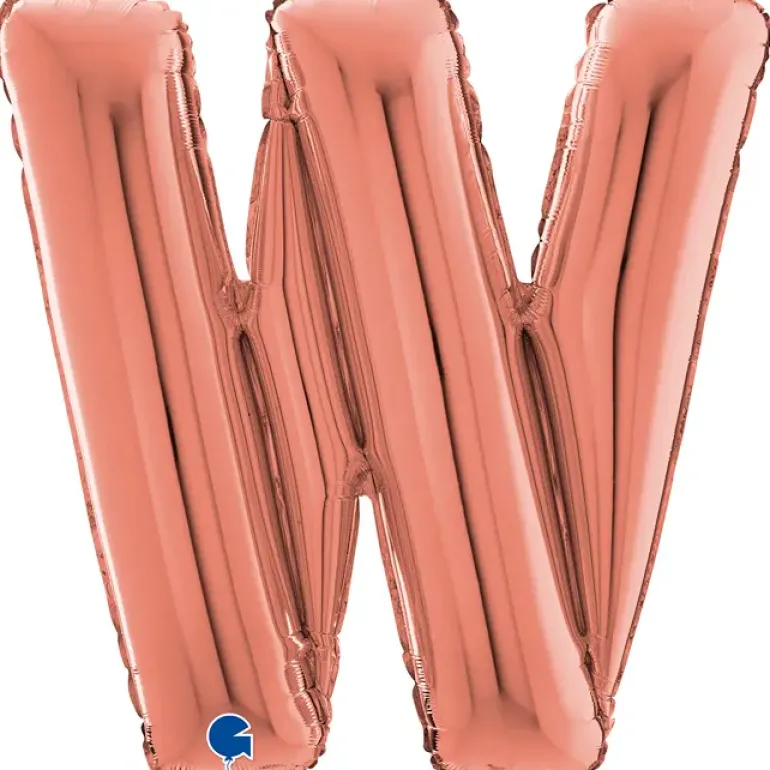 Grabo Rosegold Bogstav Ballon 66 cm, W