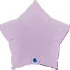 Grabo Stjerne Folieballon 46 cm, Matte Lilac