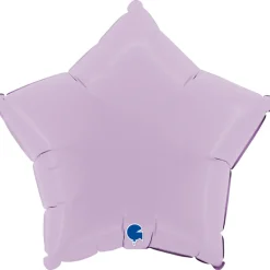 Grabo Stjerne Folieballon 46 cm, Matte Lilac