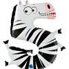 Grabo Stor Animaloons Tal Folieballon, Zebra #5