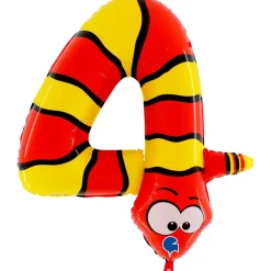 Grabo Stor Animaloons Tal Folieballon, Slange #4