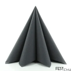 Grey Luxury Servetter "Antracit", 40 x 40 cm, 20 st.