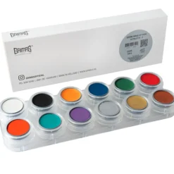 Grimas Luksus Creme Make-up Palette, 12 stk.