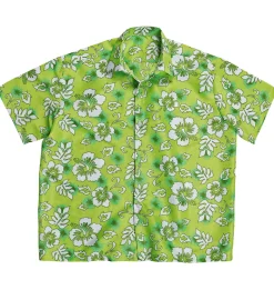 Grøn Hawaii skjorte