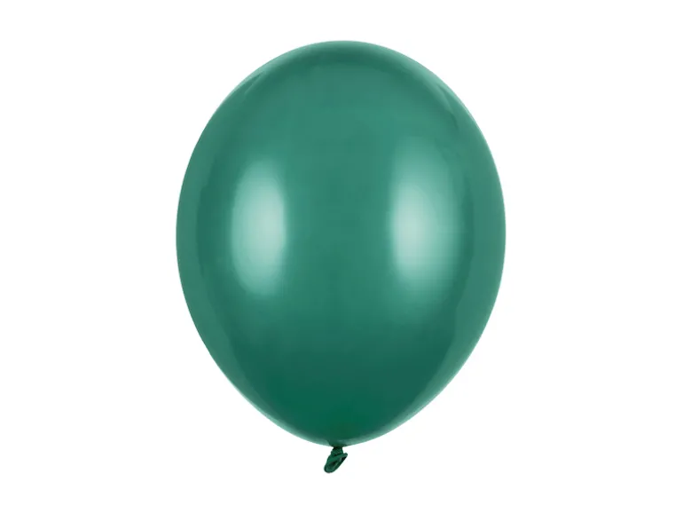 Grønne Balloner "Bottle Green" 30 cm, 10 stk.