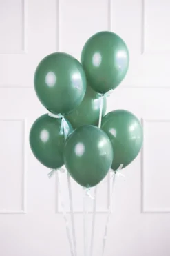 Grønne Balloner "Bottle Green" 30 cm, 50 stk.