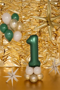Grøn Tal Ballon 86 cm - 1