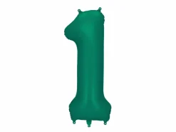 Grøn Tal Ballon 86 cm - 1