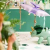 Grøn Triceratops Folieballon til Luft