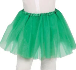 Grønt Tylskørt Til Børn (Tutu) - Kort Model (30cm)