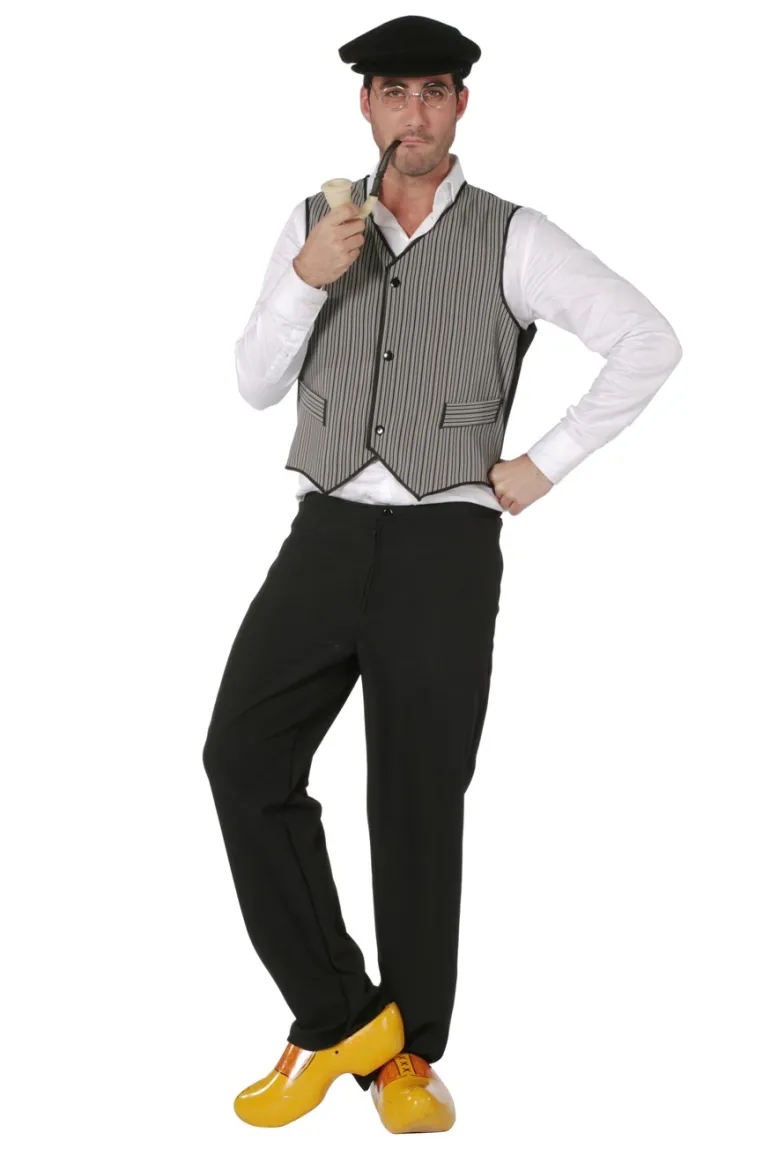 Gråstribet Vest