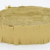 Guld Flæse Crepebånd, 8 cm x 24 meter