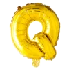 Guld Folie Bogstav "Q"