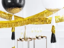 Guld Frynse Guirlande, 18.5 cm x 4 meter