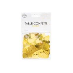 Guld Hjerte Konfetti, 14gr