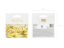 Guld Konfetti, Tal 50, 15G