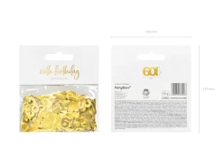 Guld Konfetti, Tal 60, 15G