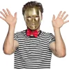 Guld Mimer Maske til Voksne
