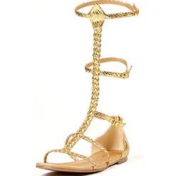 Guld sandaler