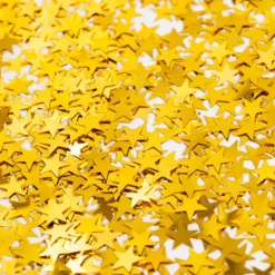 Guld Stjerne Konfetti