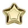 Guld Stjerne Paptallerkner