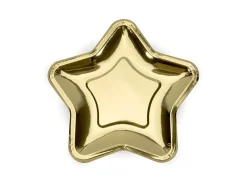Guld Stjerne Paptallerkner