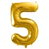 Guld Tal Ballon 86 cm - 5