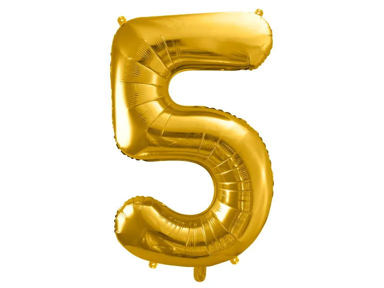 Guld Tal Ballon 86 cm - 5