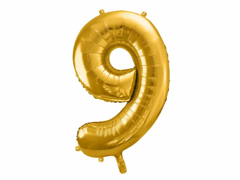 Guld Tal Ballon 86 cm - 9