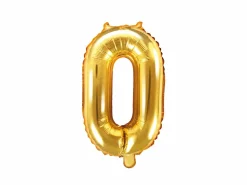 Guld Tal Ballon 35 cm - 0