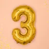 Guld Tal Ballon 35 cm - 3