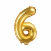 Guld Tal Ballon 35 cm - 6