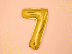 Guld Tal Ballon 35 cm - 7