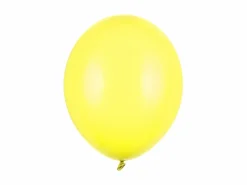 Gule Balloner 30 cm, 10 stk.
