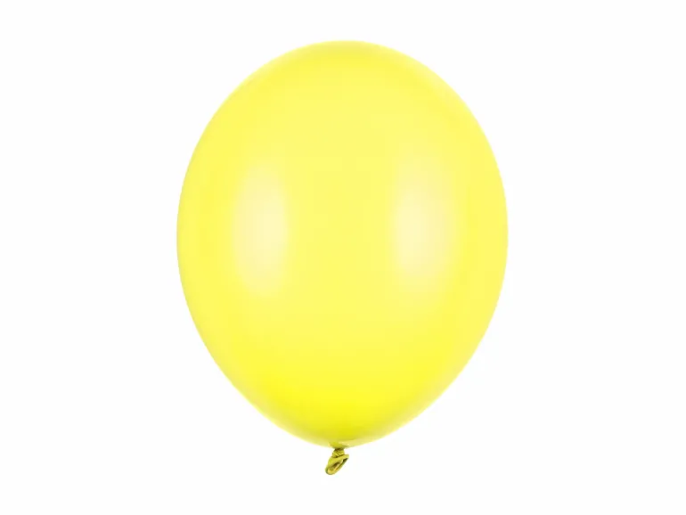 Gule Balloner 30 cm, 10 stk.
