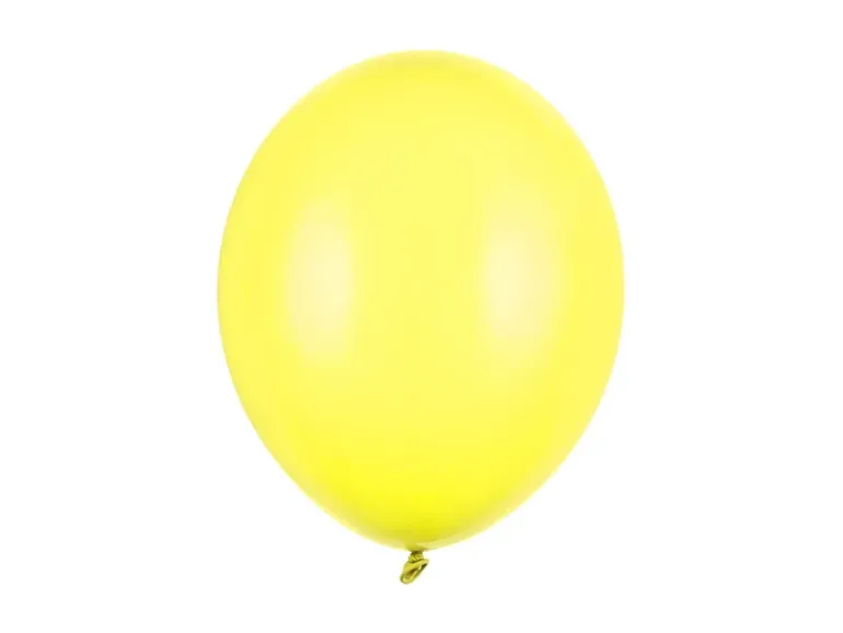 Gule Balloner 30 cm, 50 stk.